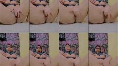 TANTE HIJAB MONTOK SANGE Part 2 bokep indo terbaru