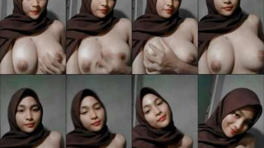 Jilbab Cantik Pamer Tete