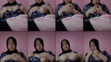 Septi Jilbab Binal Pamer Toket Gede Bulat