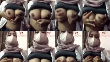 KUMPULAN VIDEO HIJABER PAMER TOKET GEDE