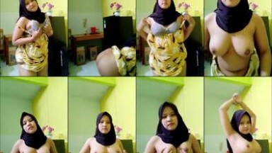 Anis Jilbab Binar Daster Kuning