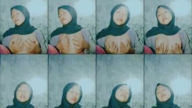 Nova Pelajar Jilbab ketika lagi sange 1