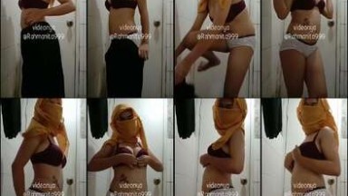 @Rahmanita999 Jilbab Cadar Binal Lagi Pamer Body 1