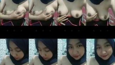 Pap Member Jilbab-Naniek Toket Gantung