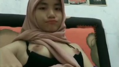 Khaerunissa ABG Jilbab Jembut Tipis Omegh