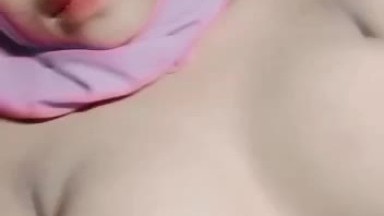 Hani Jilbab Pink Sange Berat