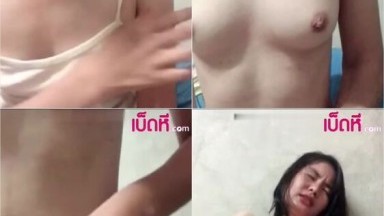 Klip video call seksi dari seorang remaja imut dan cantik yang membuka kamera untuk video call seksi, menggoda ayam