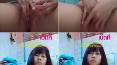 Video Pribadi, hot call, siswa kelas 3, rambut kemaluan keluar, latihan memancing, bersenang-senang