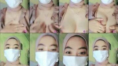 Hijab menyusui kasi uting