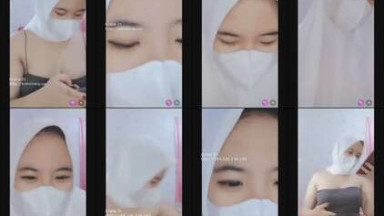 Live lonte jilbab putih [ML]