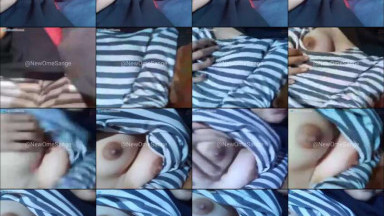 Live Show Ome jilbab biru