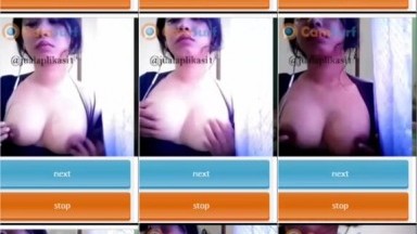 OmeTV Ketemu Mbak Cantik main anu - Bokep Indo Terbaru